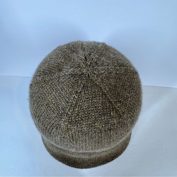 Loro Piana Pastore Cashmere Blend Bucket Hat Made in Italy Tundra Melange Medium main image 5